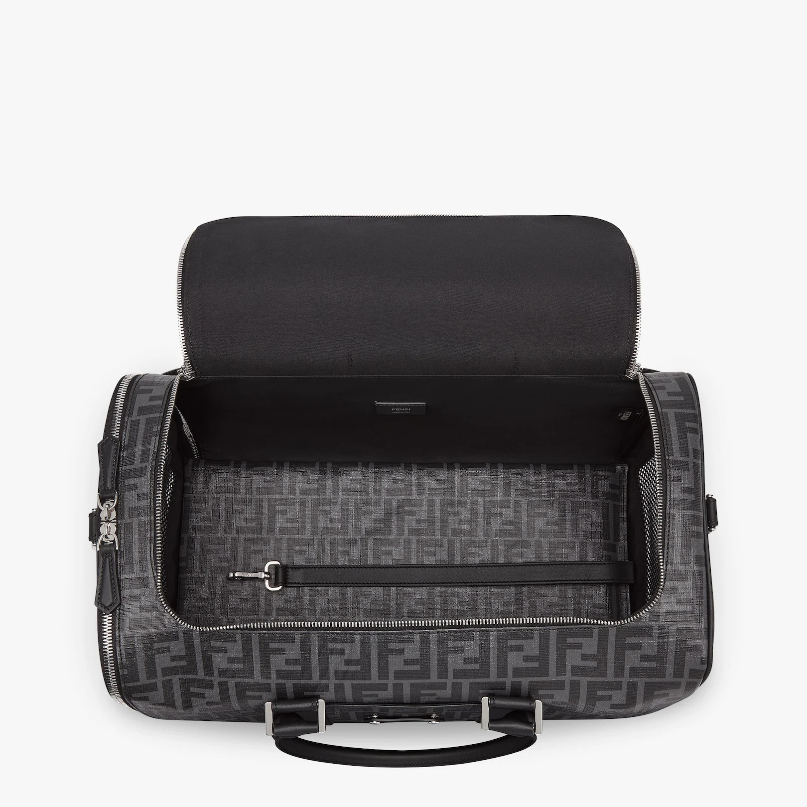 Black fabric dog carrier - 3