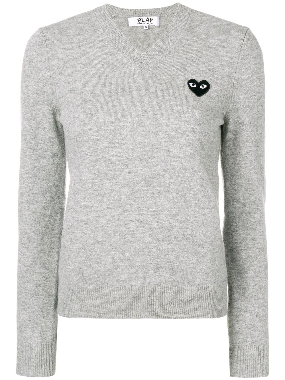 heart patch pullover - 1