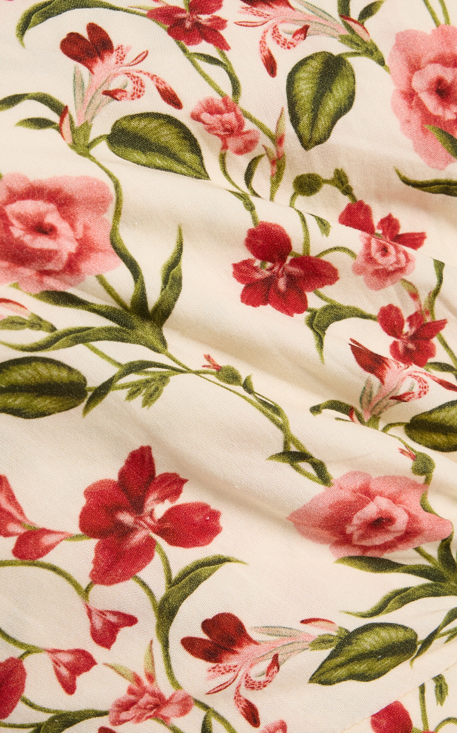 Exclusvie Otoño Cutout Floral Cotton Maxi Dress print - 5