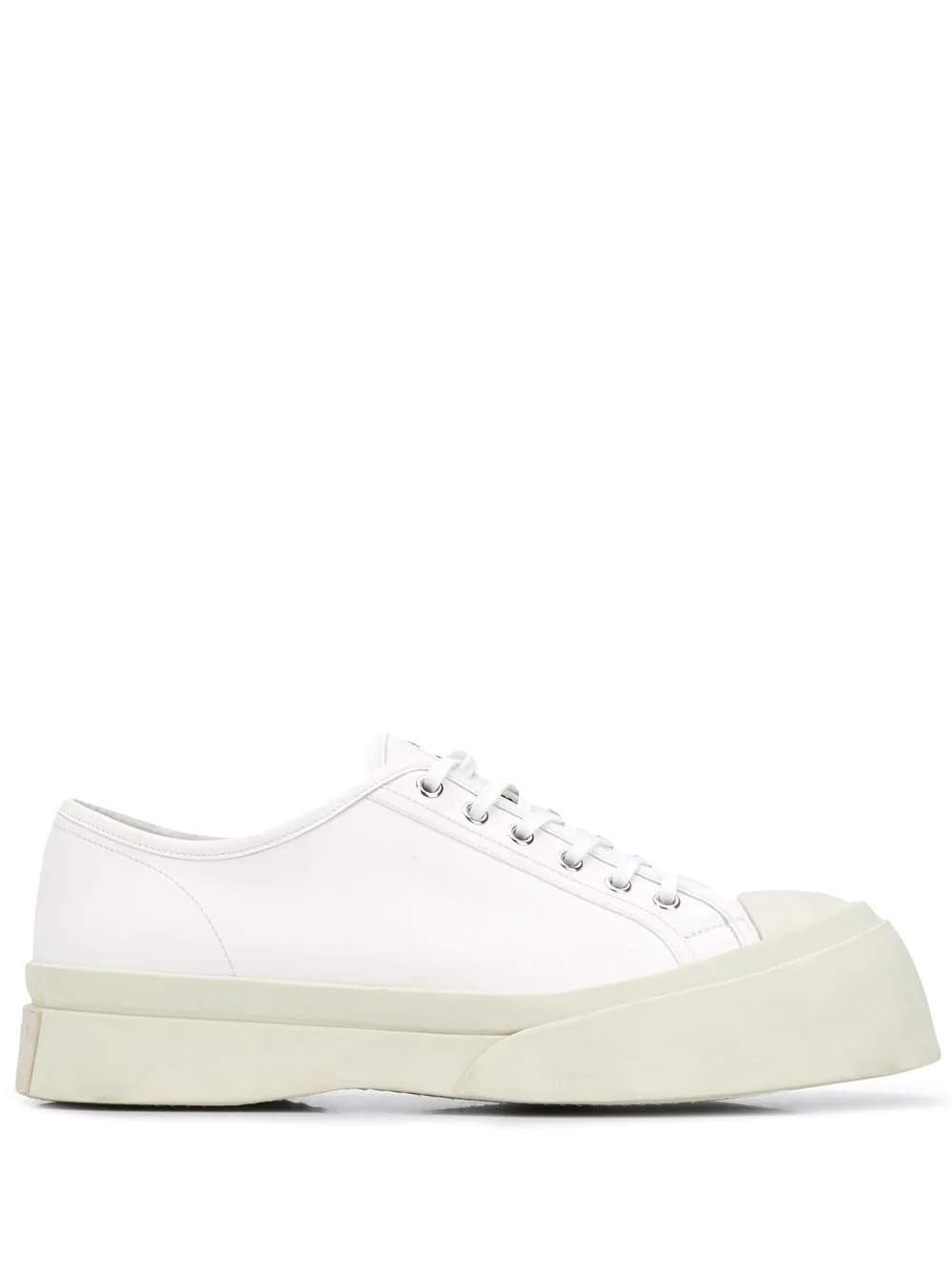 platform low-top sneakers - 1