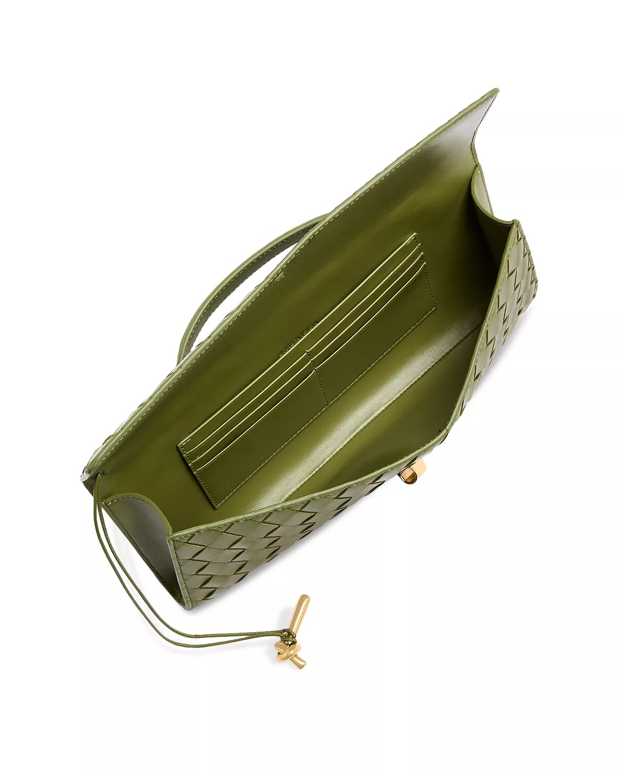 Andiamo Intrecciato Leather Clutch - 3
