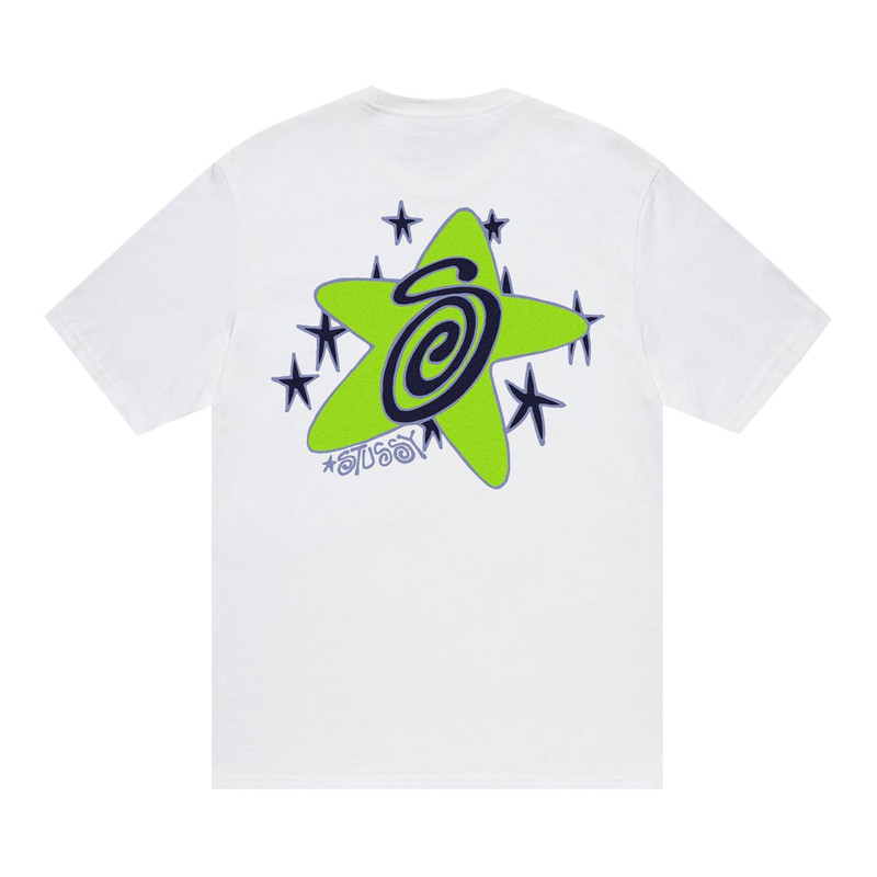 Stüssy Stussy Galaxy T-Shirt 'White' outlook