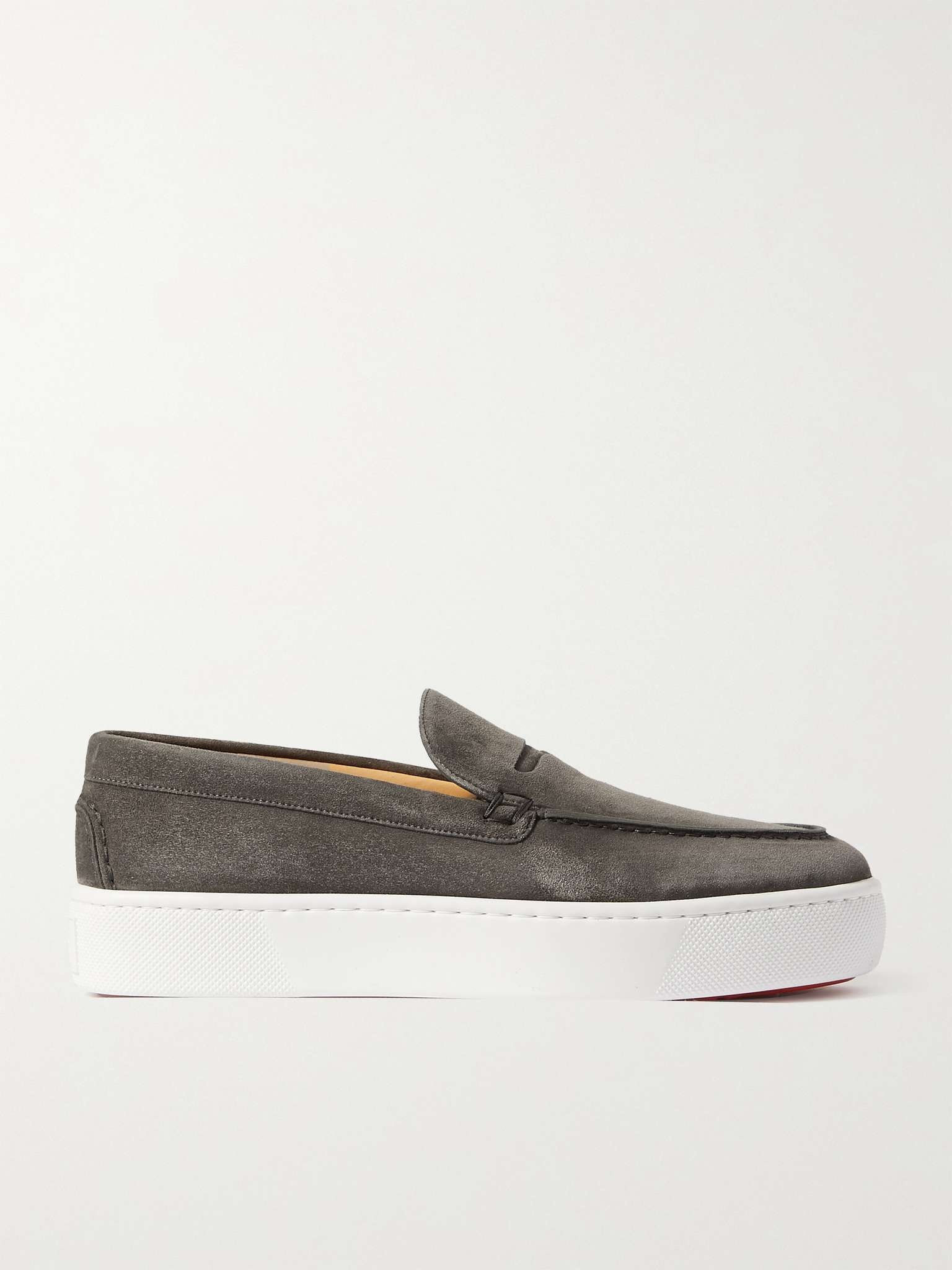 Paqueboat Suede Penny Loafers - 1