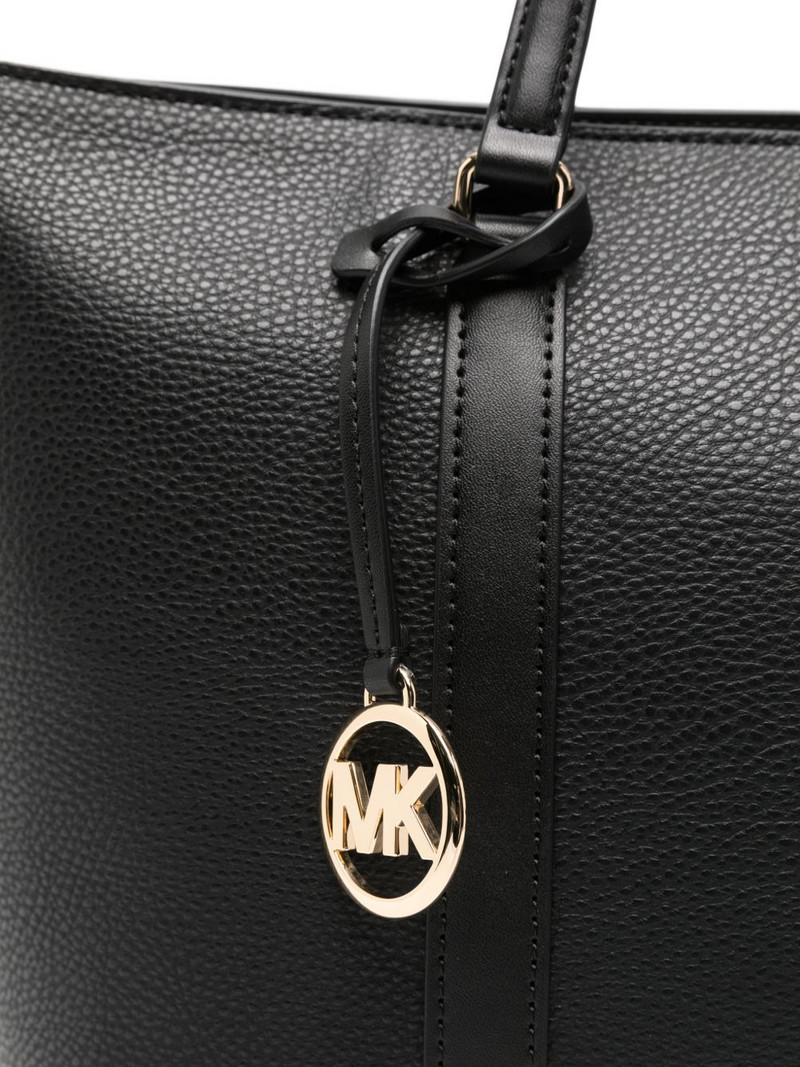 Andie logo-charm tote bag 3