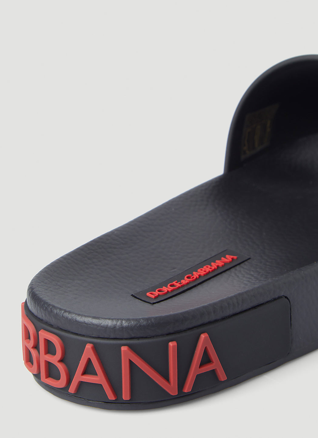 Dolce & Gabbana Women Logo Embossed Slides - 6