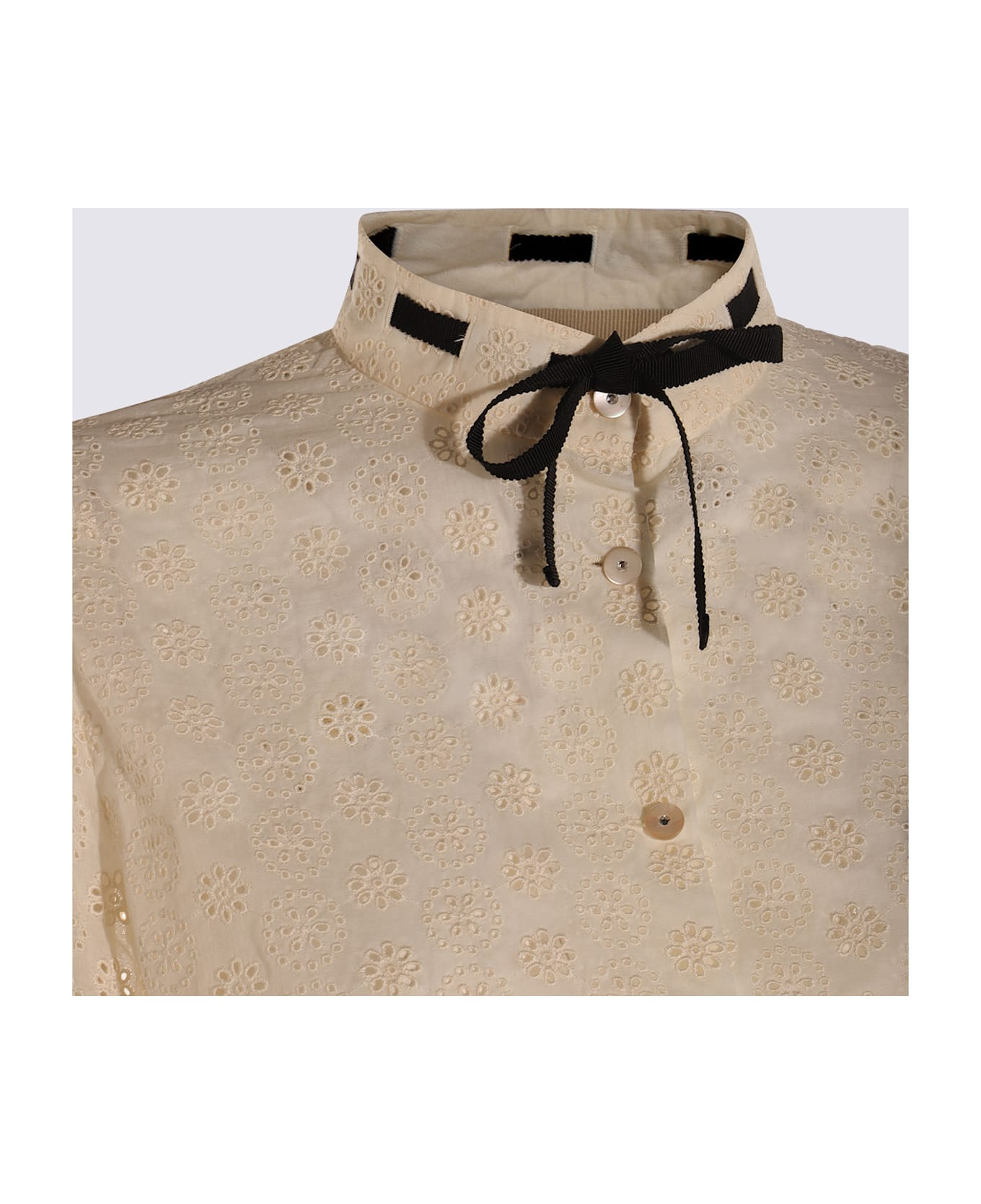 White Cotton Shirt - 4