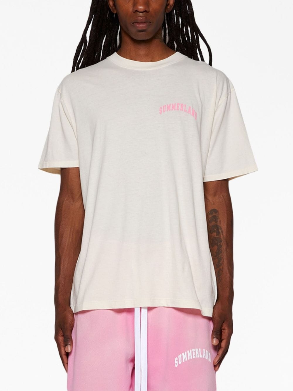 Summerland-print cotton T-shirt - 3