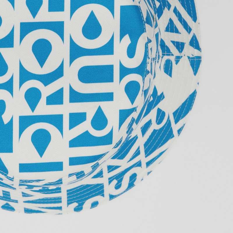 Burberry Slogan Print Cotton Bucket Hat – Exclusive Capsule Collection outlook