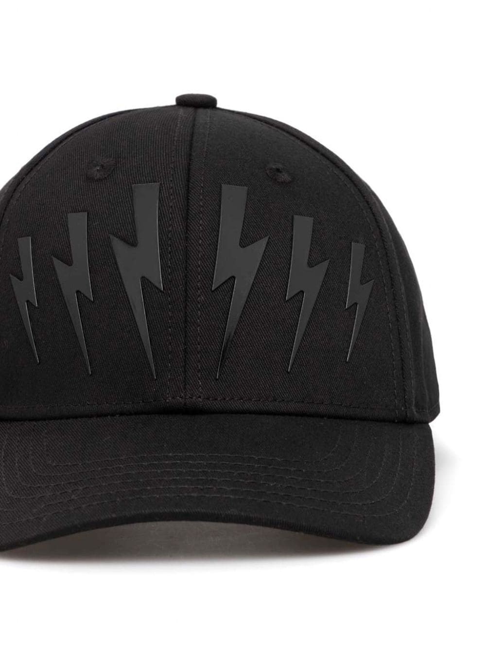 Thunderbolt-appliqué cap - 2