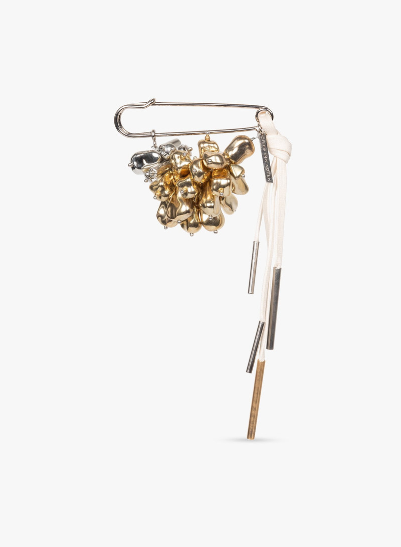 Dries Van Noten EMBELLISHED PIN BROOCH outlook
