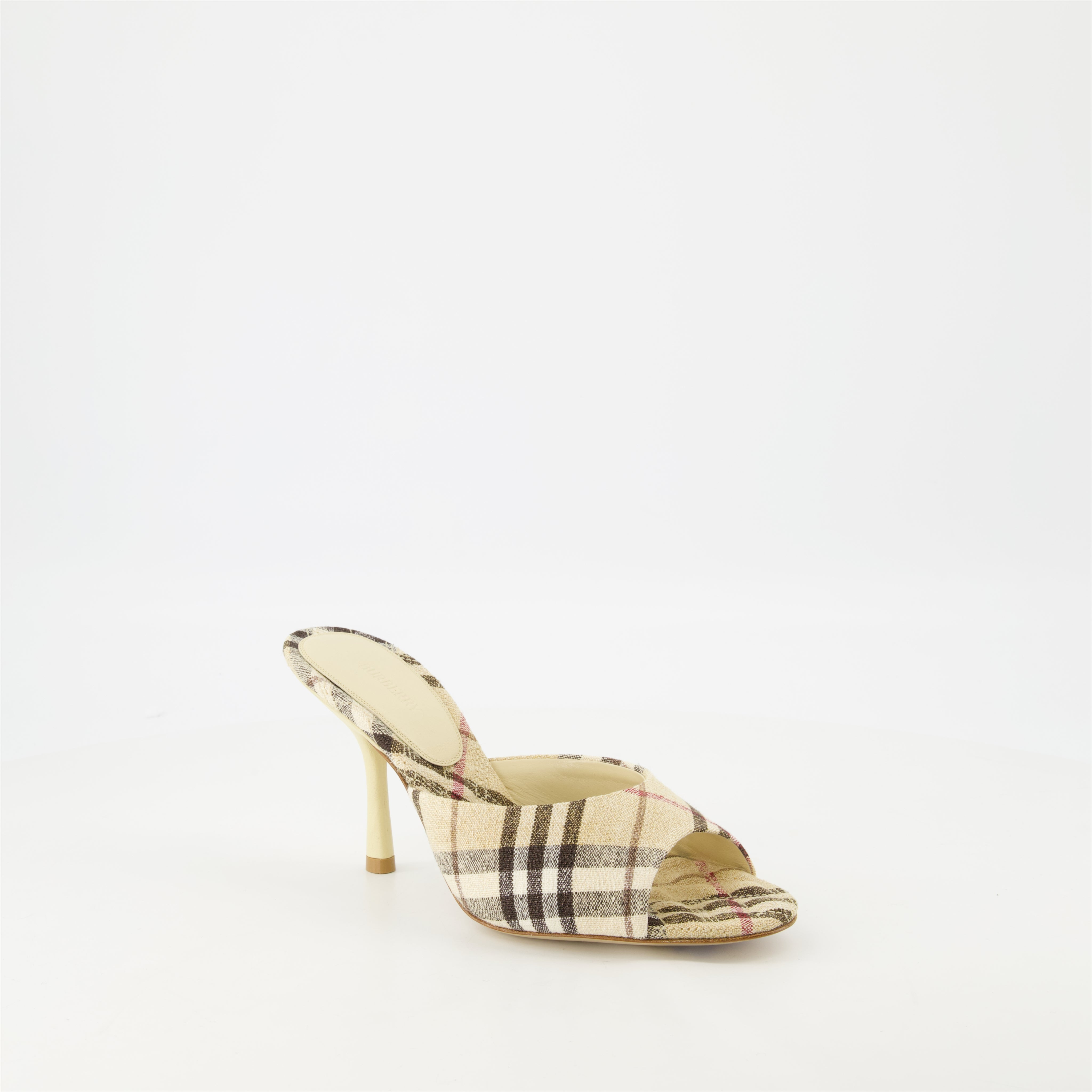 Mules à carreaux - 2