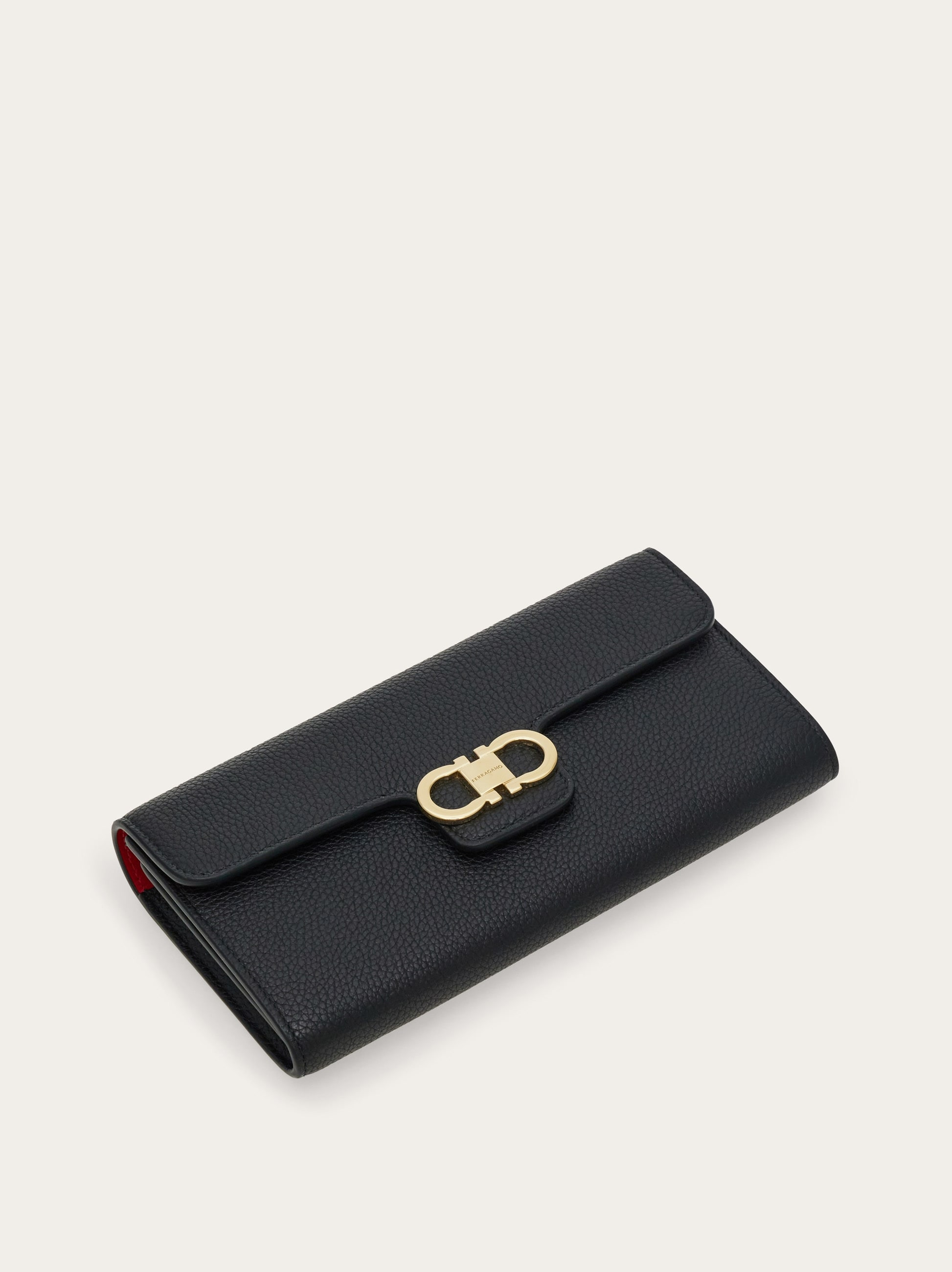 Gancini wallet with shoulder strap - 3