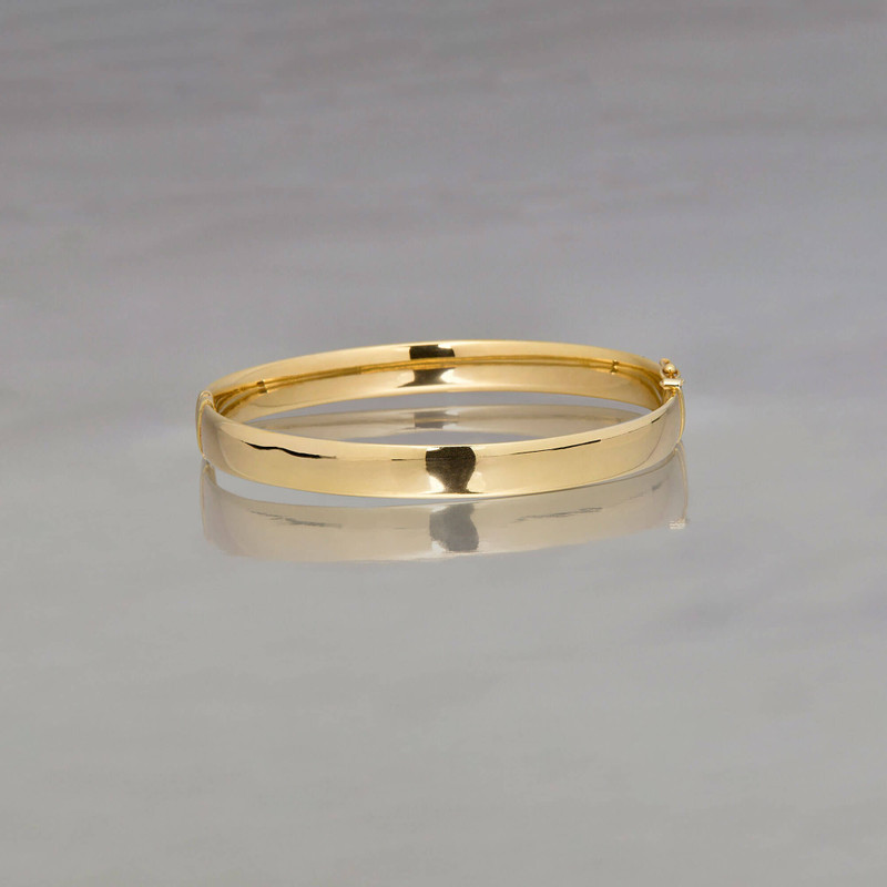 Gold Cigar Bangle 4