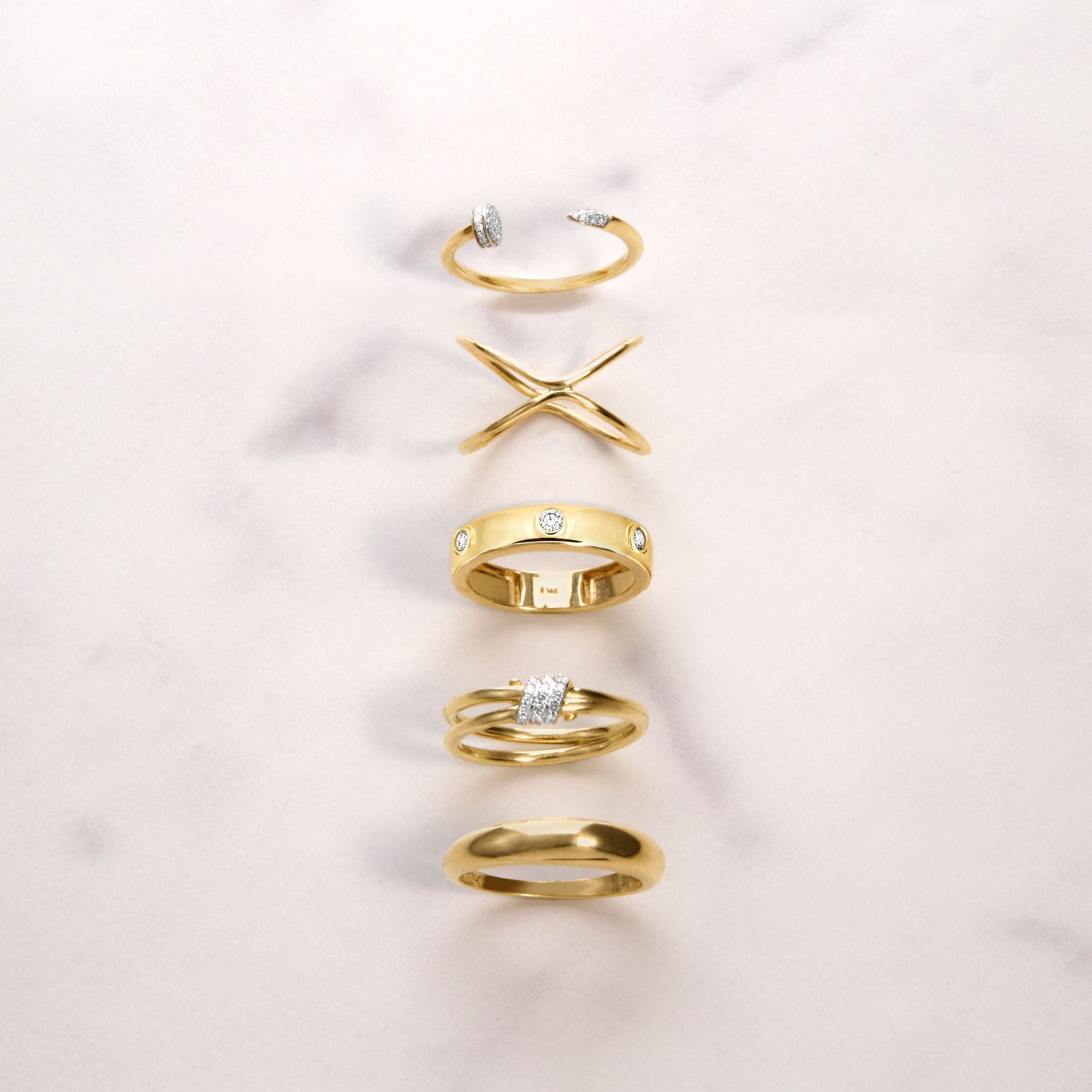 Fine Nailed It Pave Diamond Ring - 10