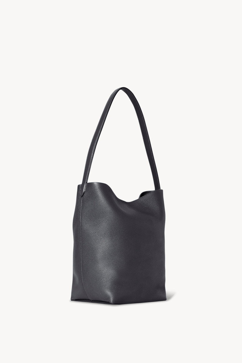 The Row Medium N/S Park Tote Bag in Leather outlook