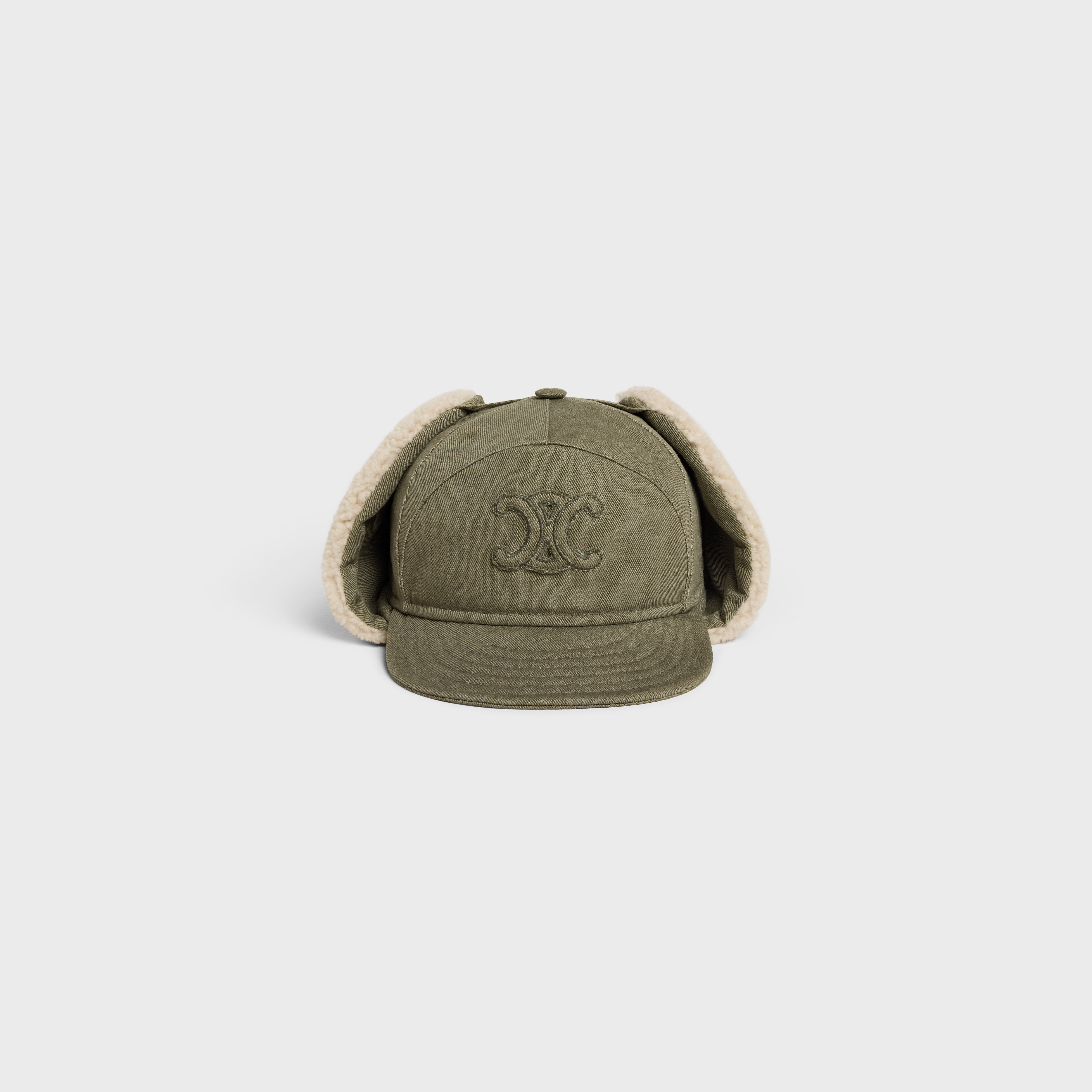 TRIOMPHE CHAPKA HAT IN COTTON GABARDINE - 2