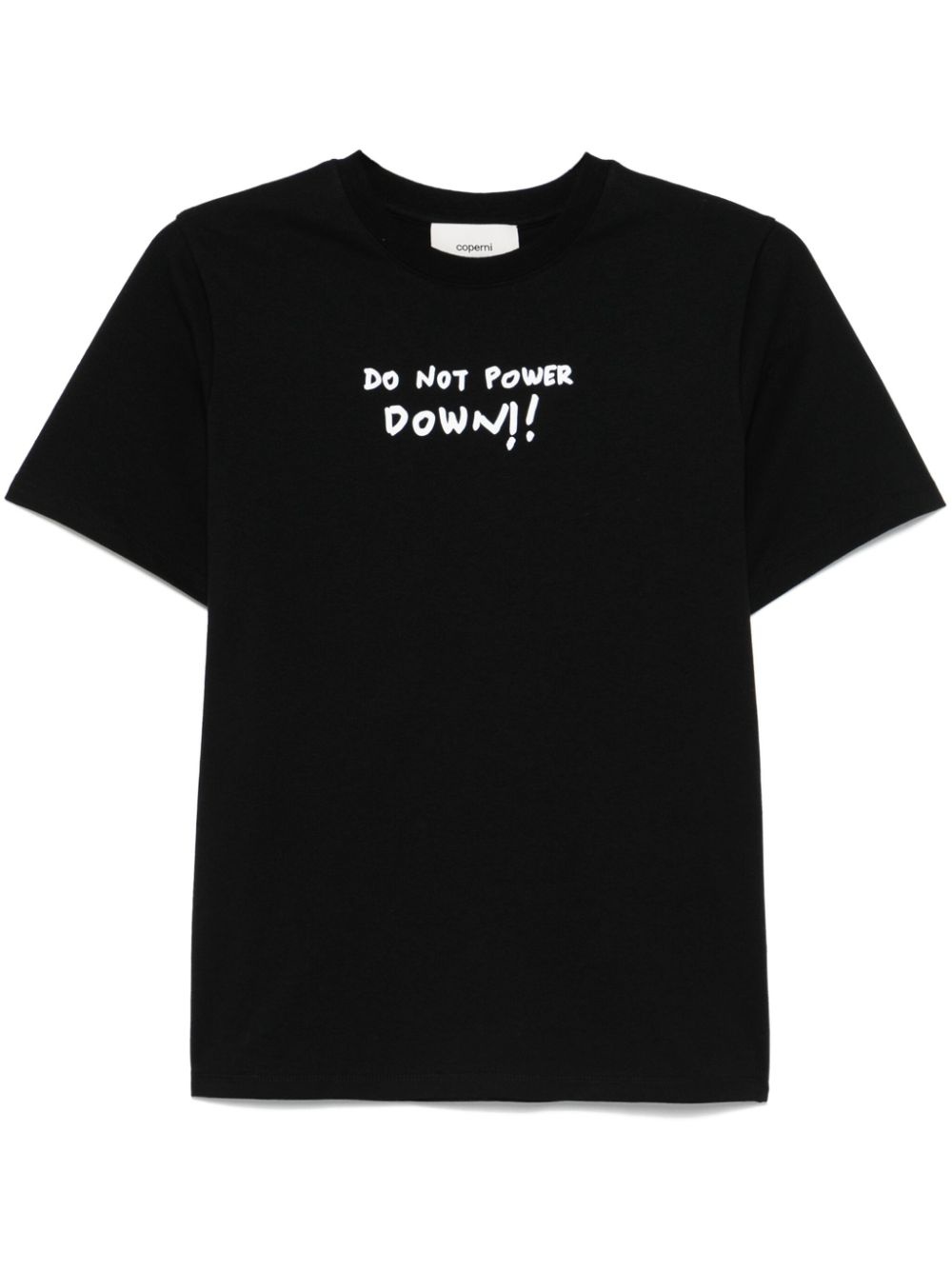 slogan-print T-shirt - 1