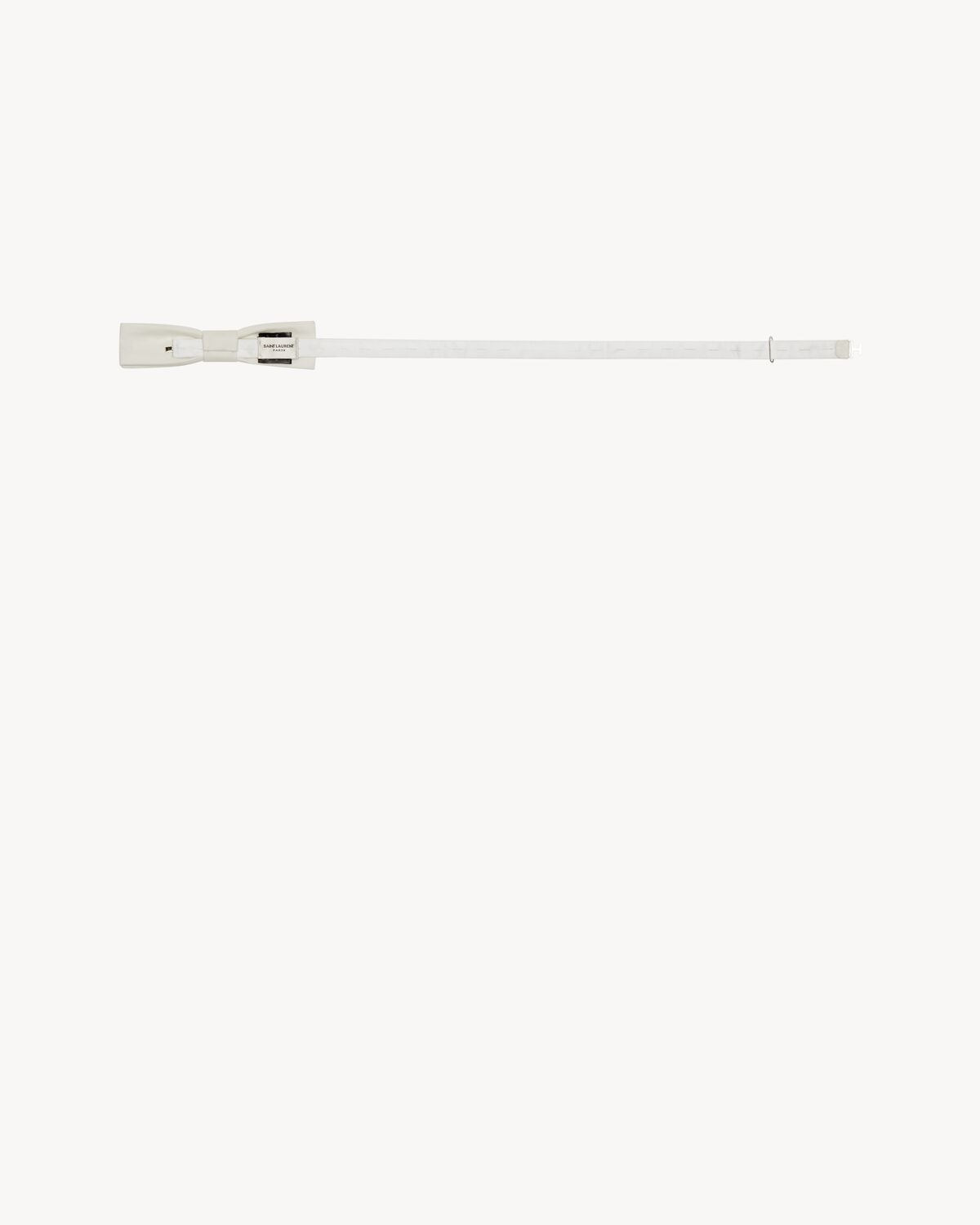 RECTANGULAR BOW TIE IN COTTON POPLIN - 4
