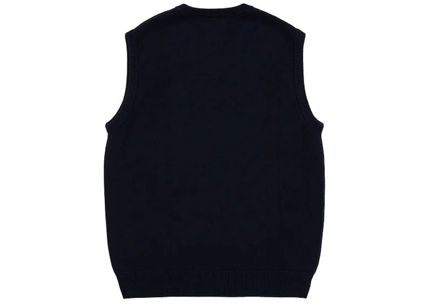 Palace Kawaii Vest Knit Navy - 2