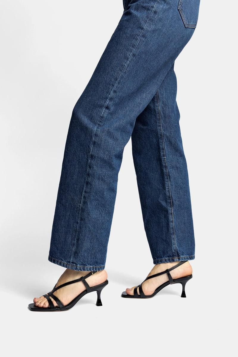 Larroudé Daphne Sandal In Black Leather outlook