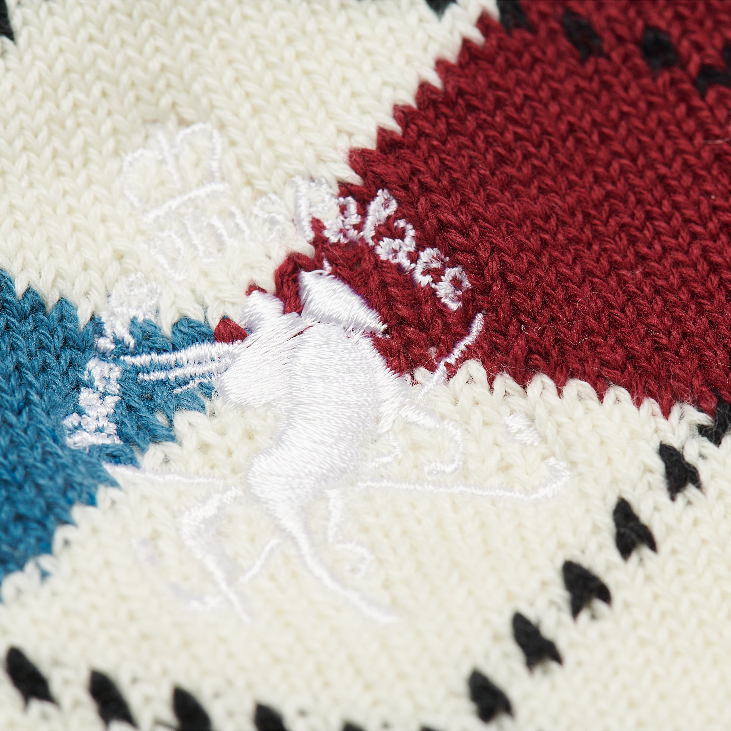 PALACE BEAMS PLUS ARGYLE SOCKS WHISPER WHITE - 2