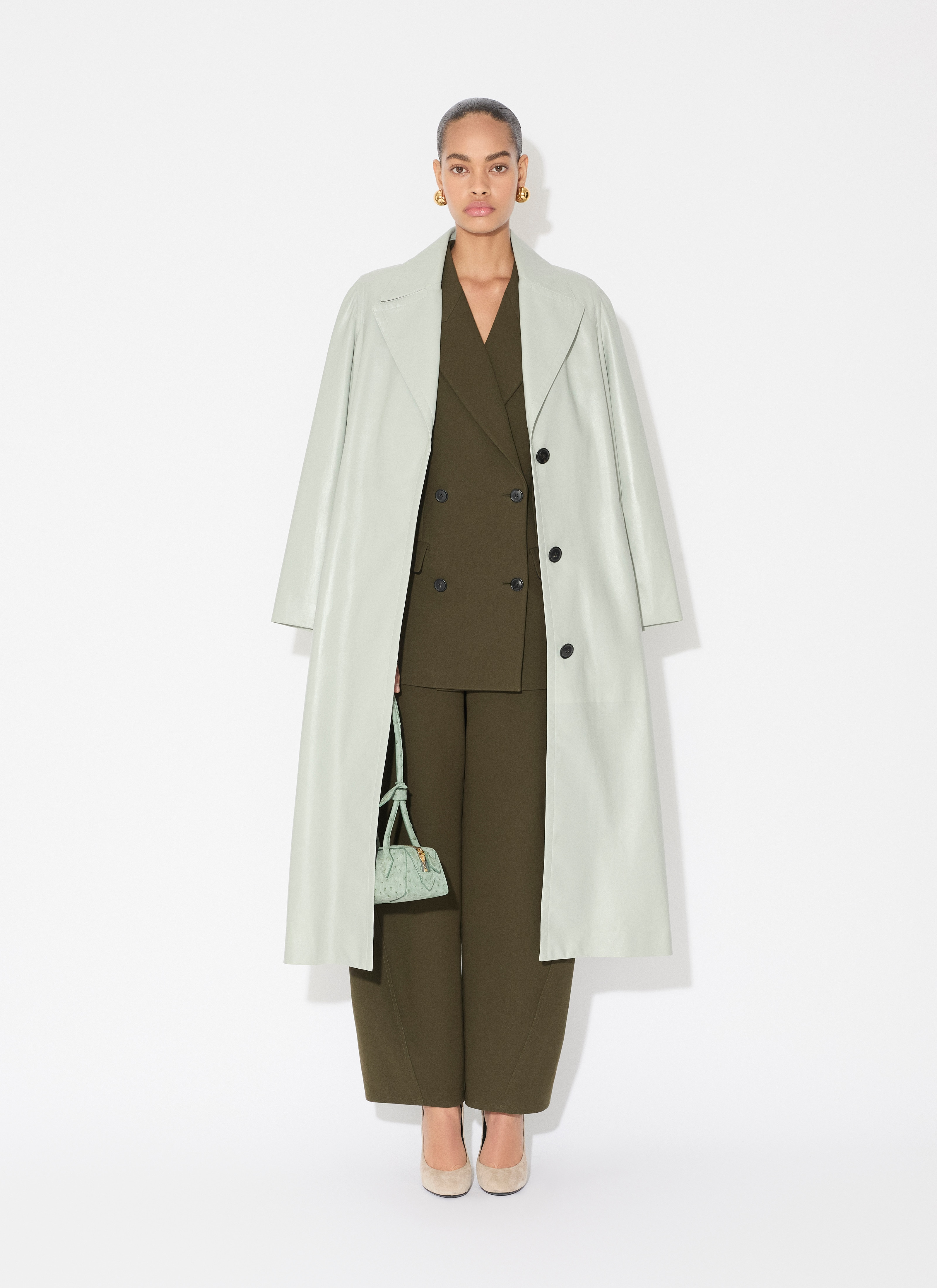 WOOL GABARDINE TAILORED JACKET - 2