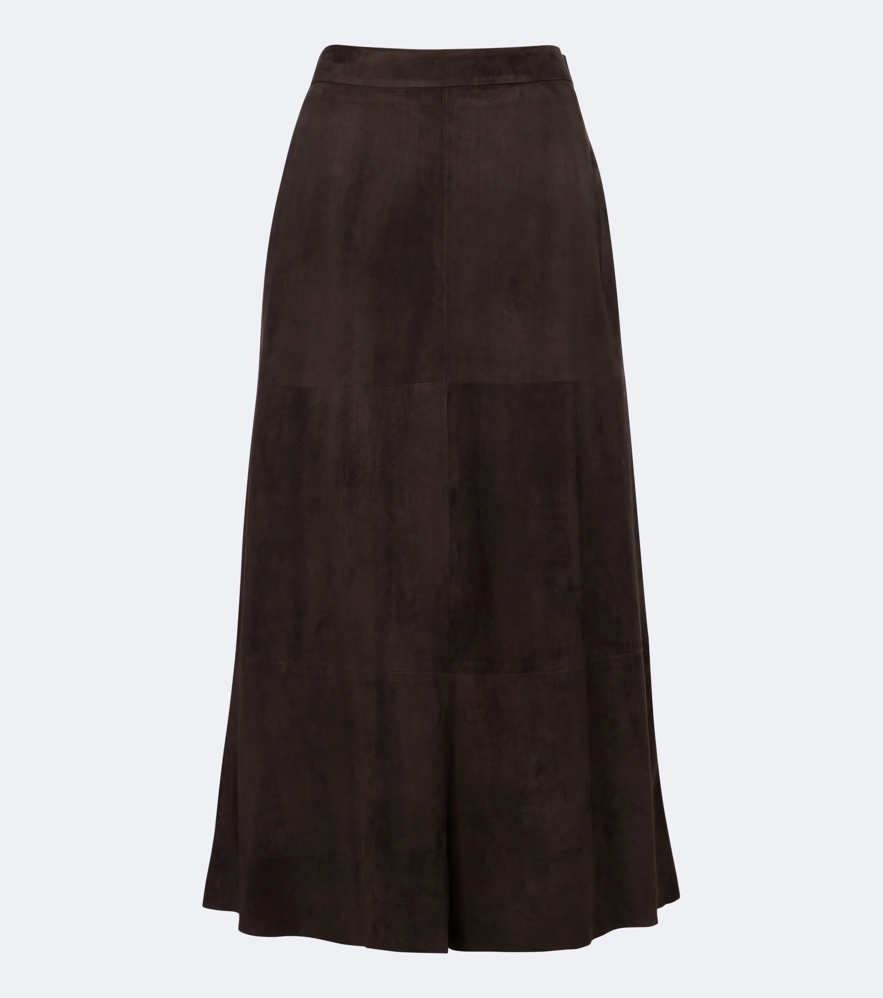 Suede midi skirt - 1