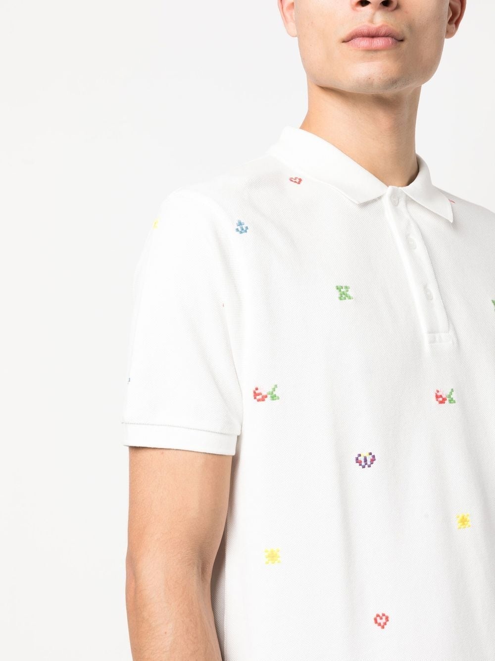 Kenzo Pixel slim fit polo shirt - 5