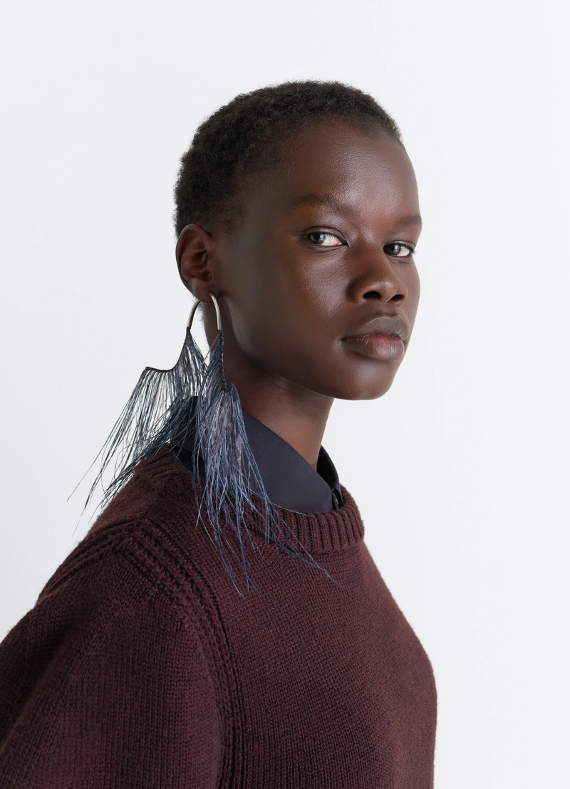 Lemaire FEATHER EARRINGS outlook
