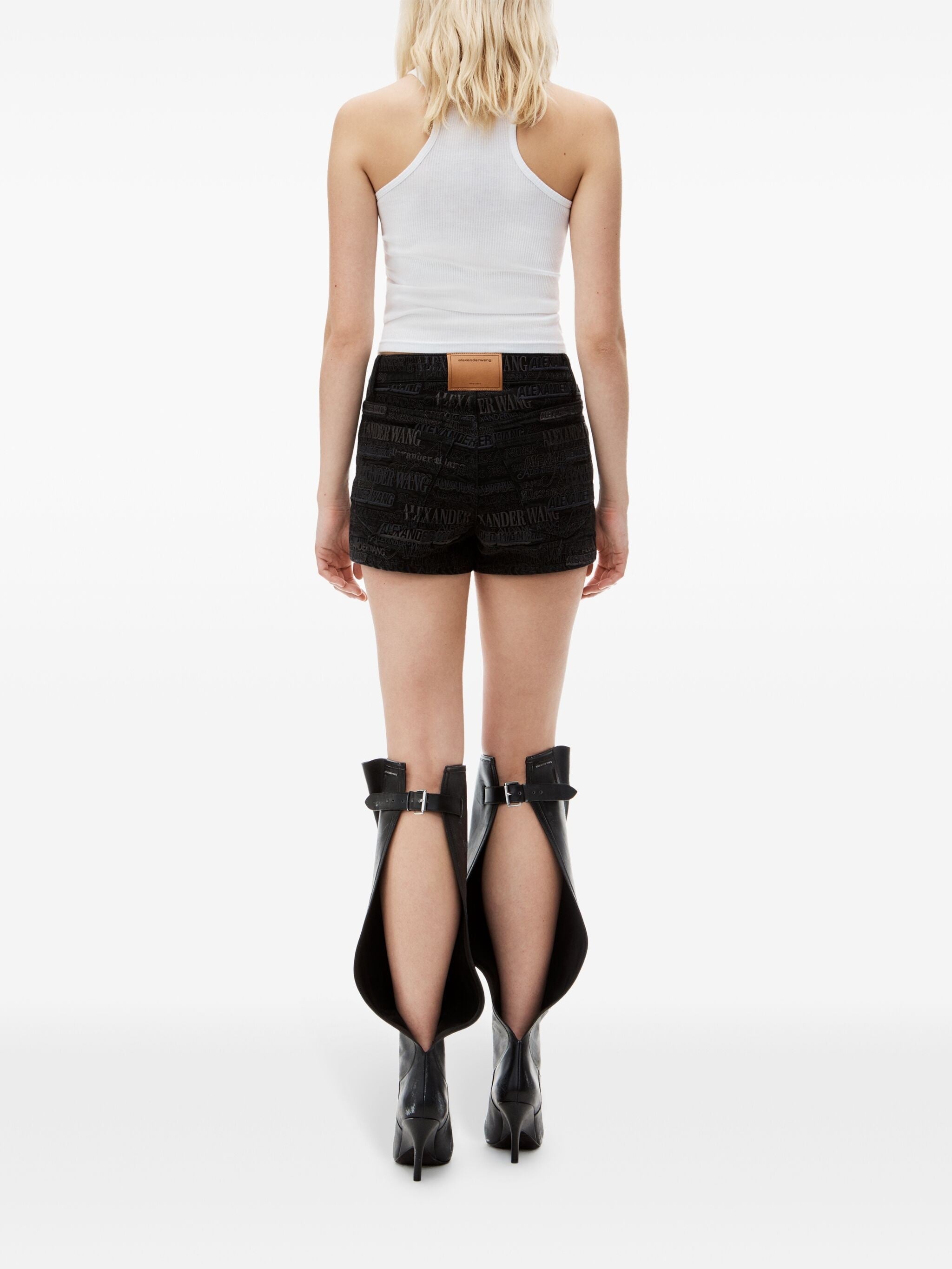 ALEXANDER WANG Women All Over Embroidery Mini Skort - 2