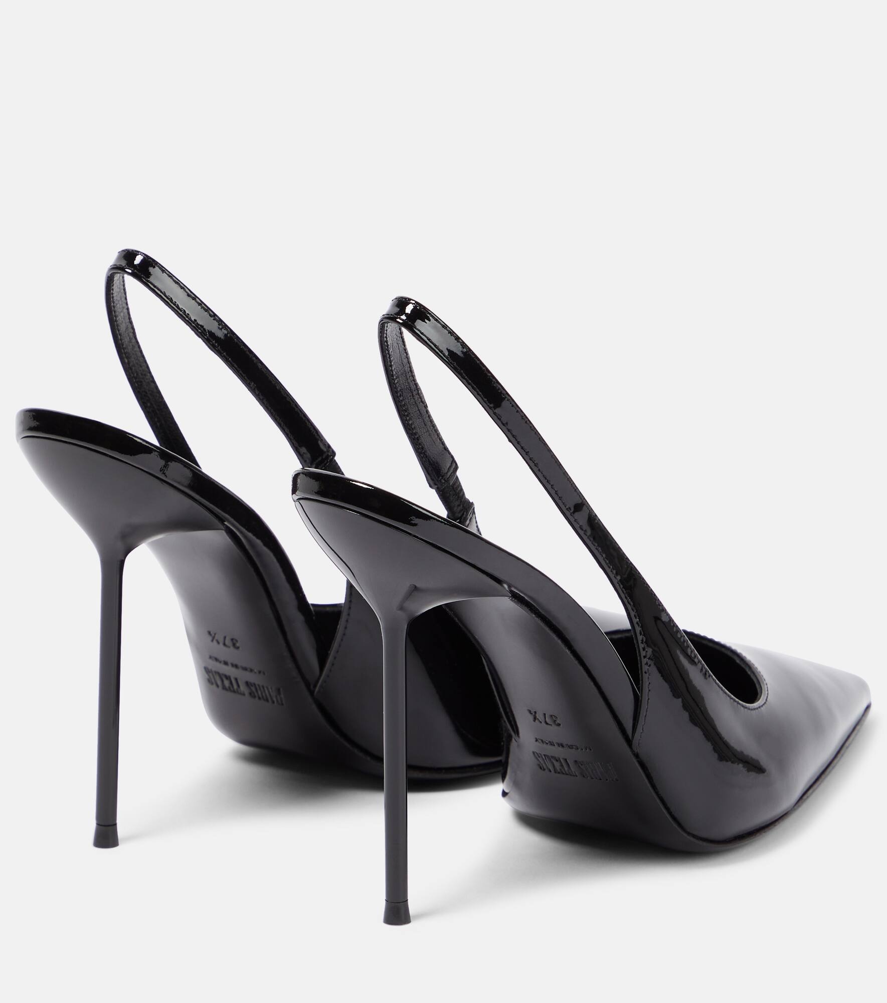 Lidia leather slingback pumps - 2