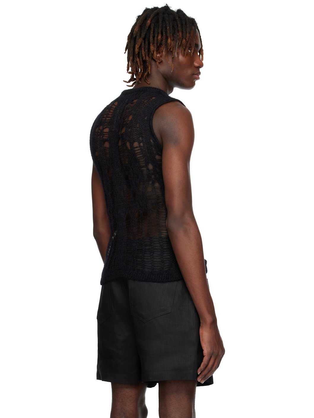 Black Hollywood Spider Sweater - 3