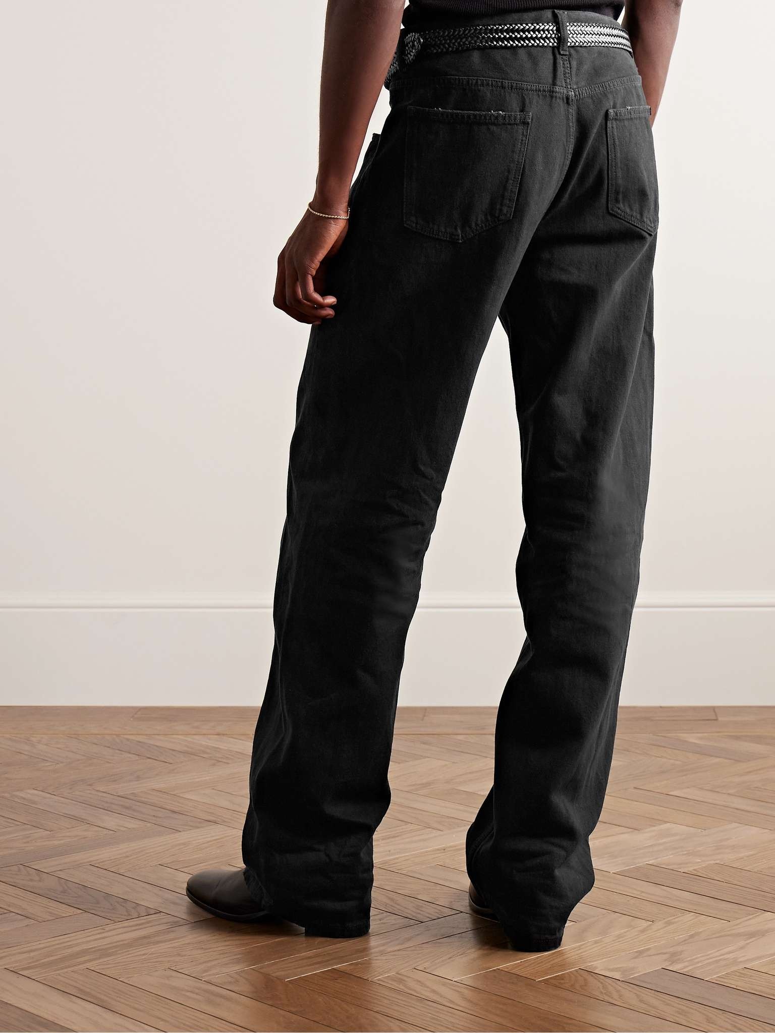 【COLOR iN ID】Wide black denim N°21 Wide-leg Jeans In Black | ModeSens