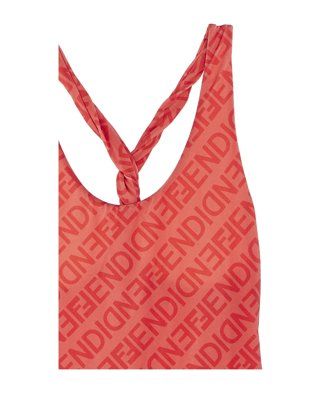 All Over Logo One-piece Swimsuit - 3