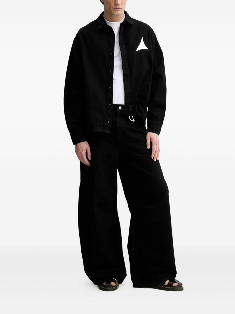 HELIOT EMIL™ triangle-detail shirt jacket outlook