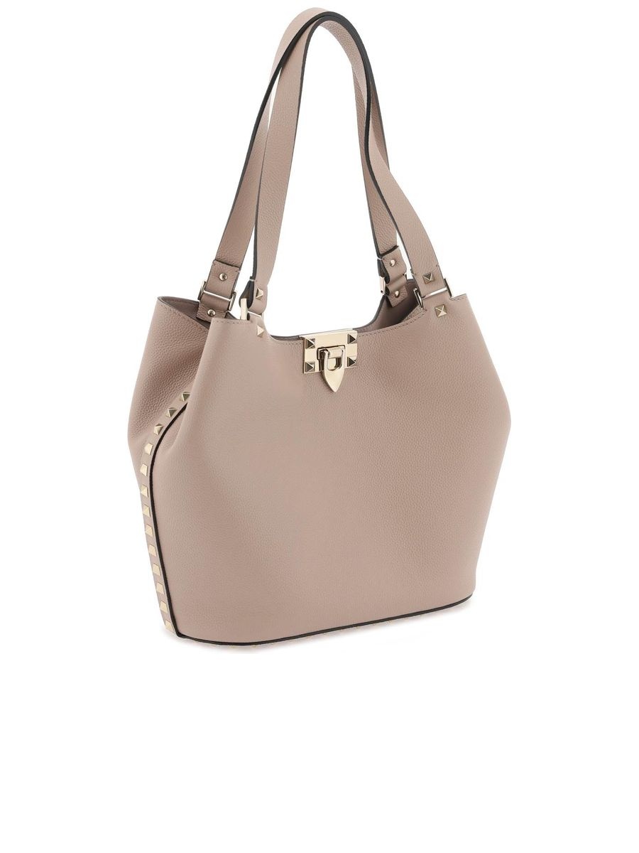 Small Rockstud Tote Bag - 3