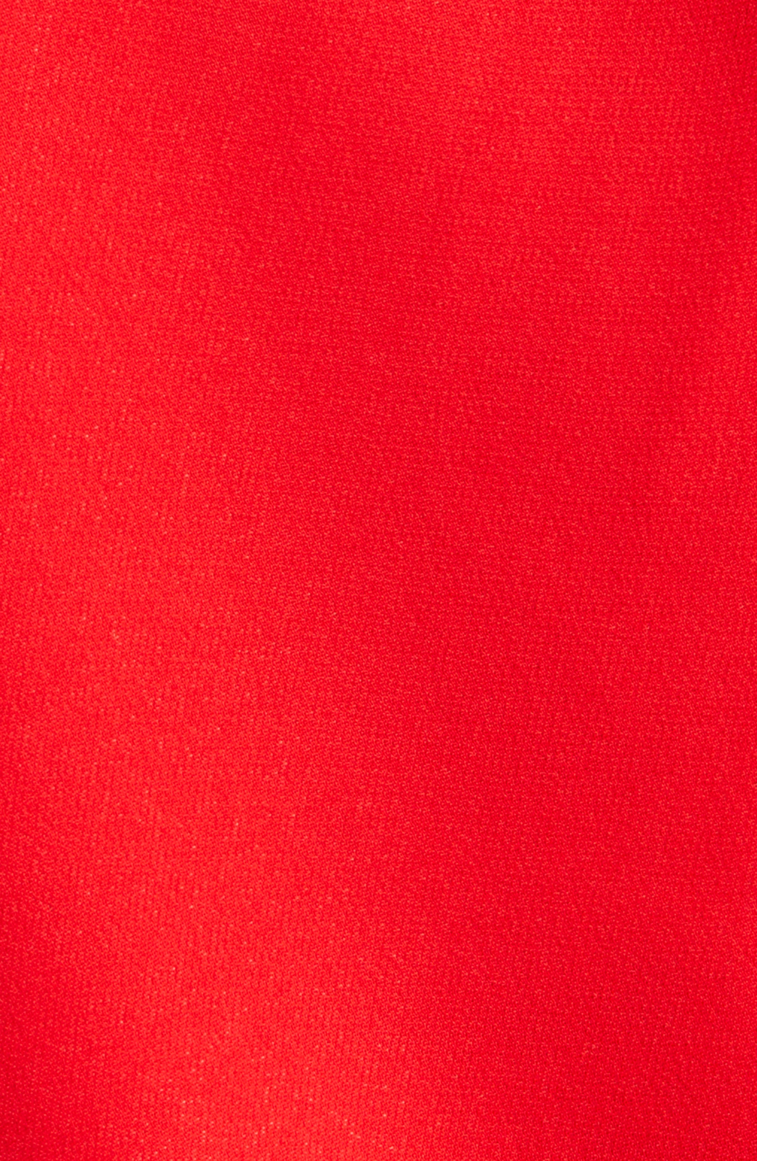 Proenza Schouler Rue Asymmetric Matte Crepe Dress in Red at Nordstrom - 6