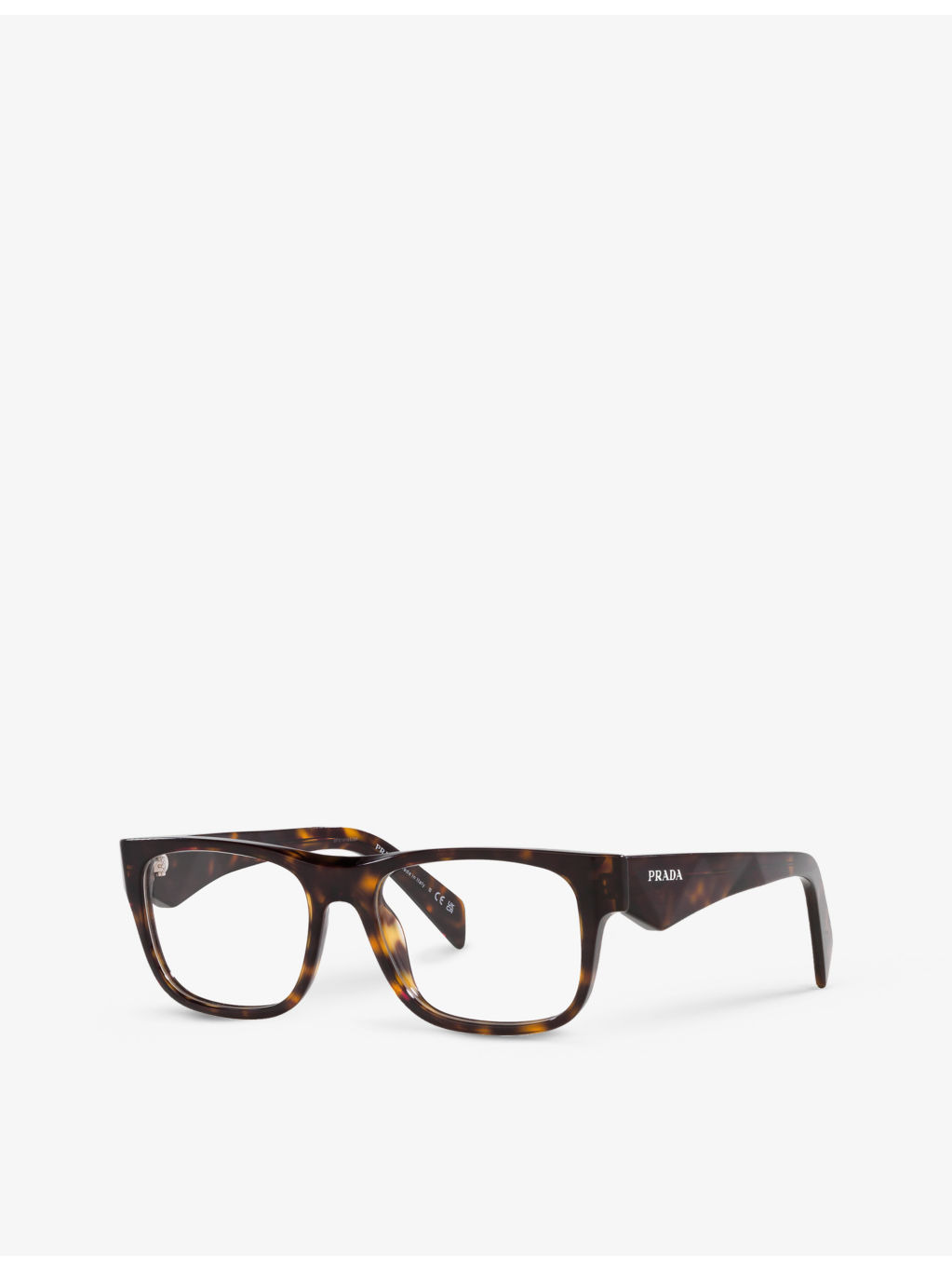 Prada PR 22ZV pillow-frame acetate glasses - 2