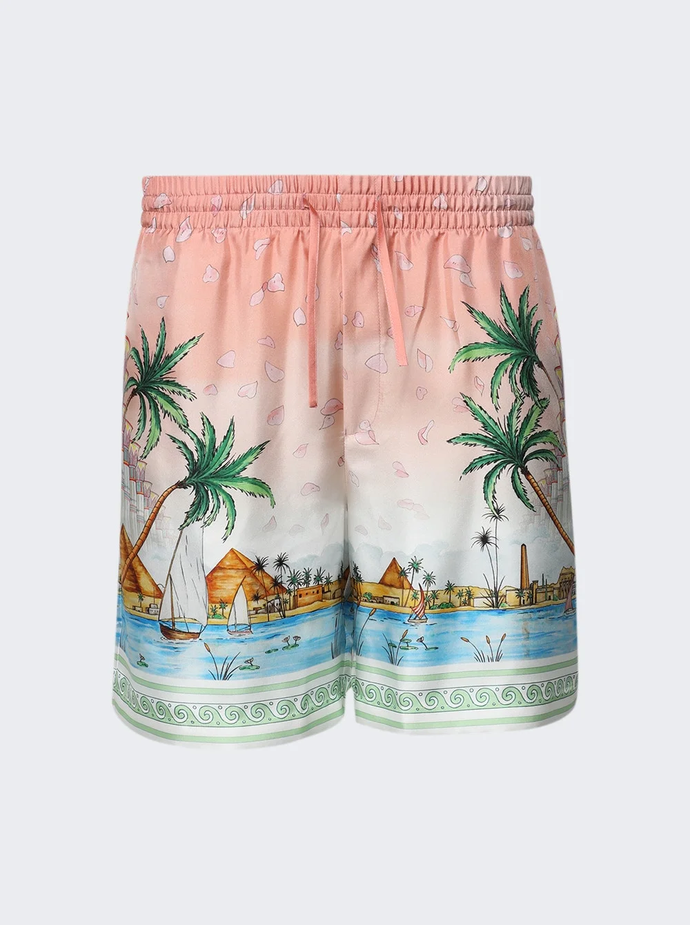 Ethereal Silk Shorts Multicolor - 1