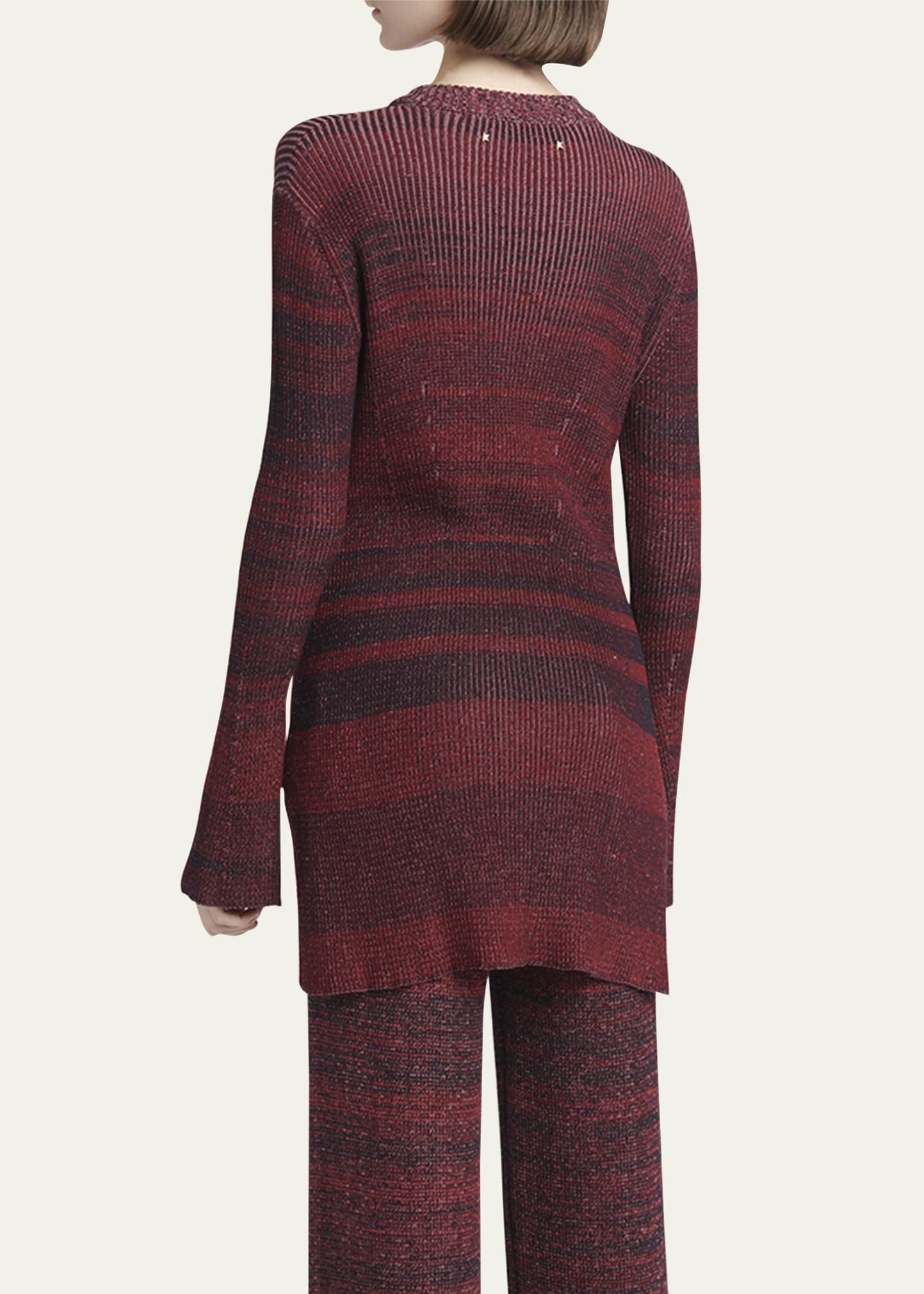 Journey Long-Sleeve Rib Knit Mini Dress - 3