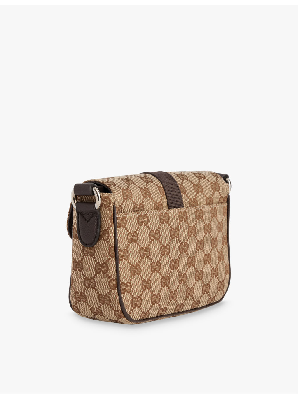 Mini GG canvas messenger bag - 4