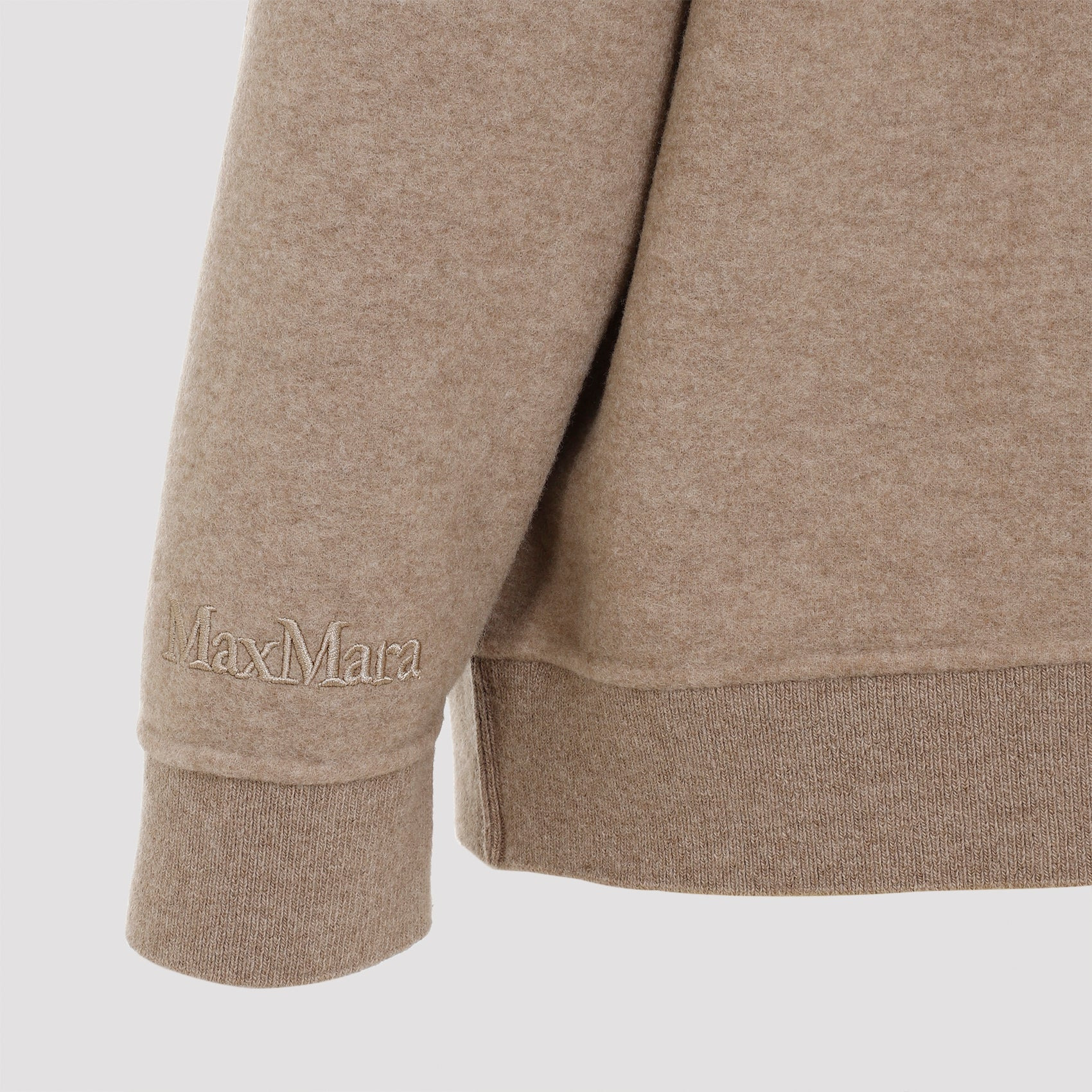 Max Mara Elvira Wool Jersey Sweatshirt Women - 4