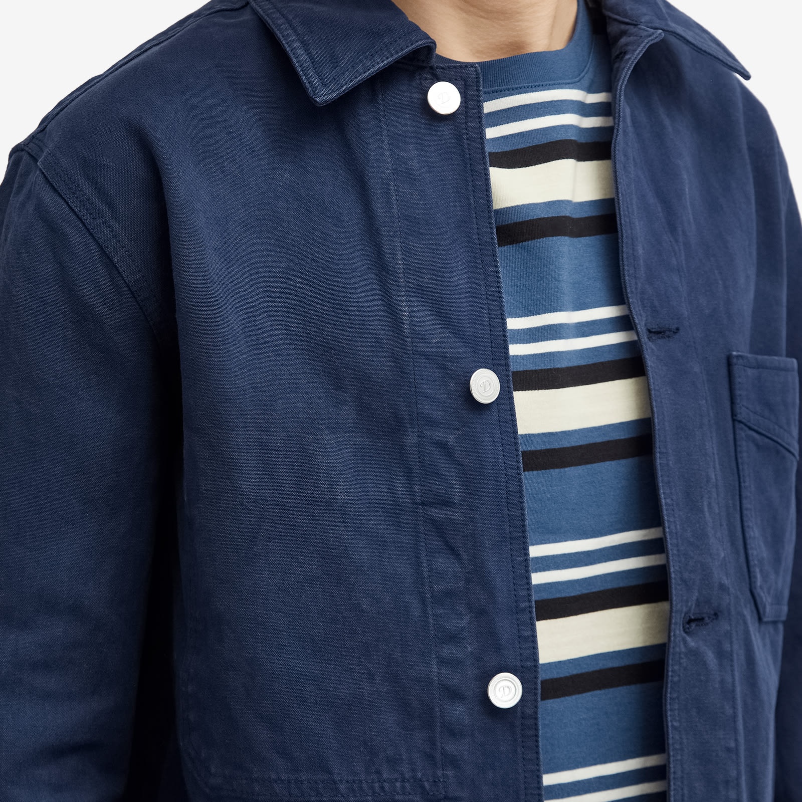 Drake's Canvas Chore Jacket - 5