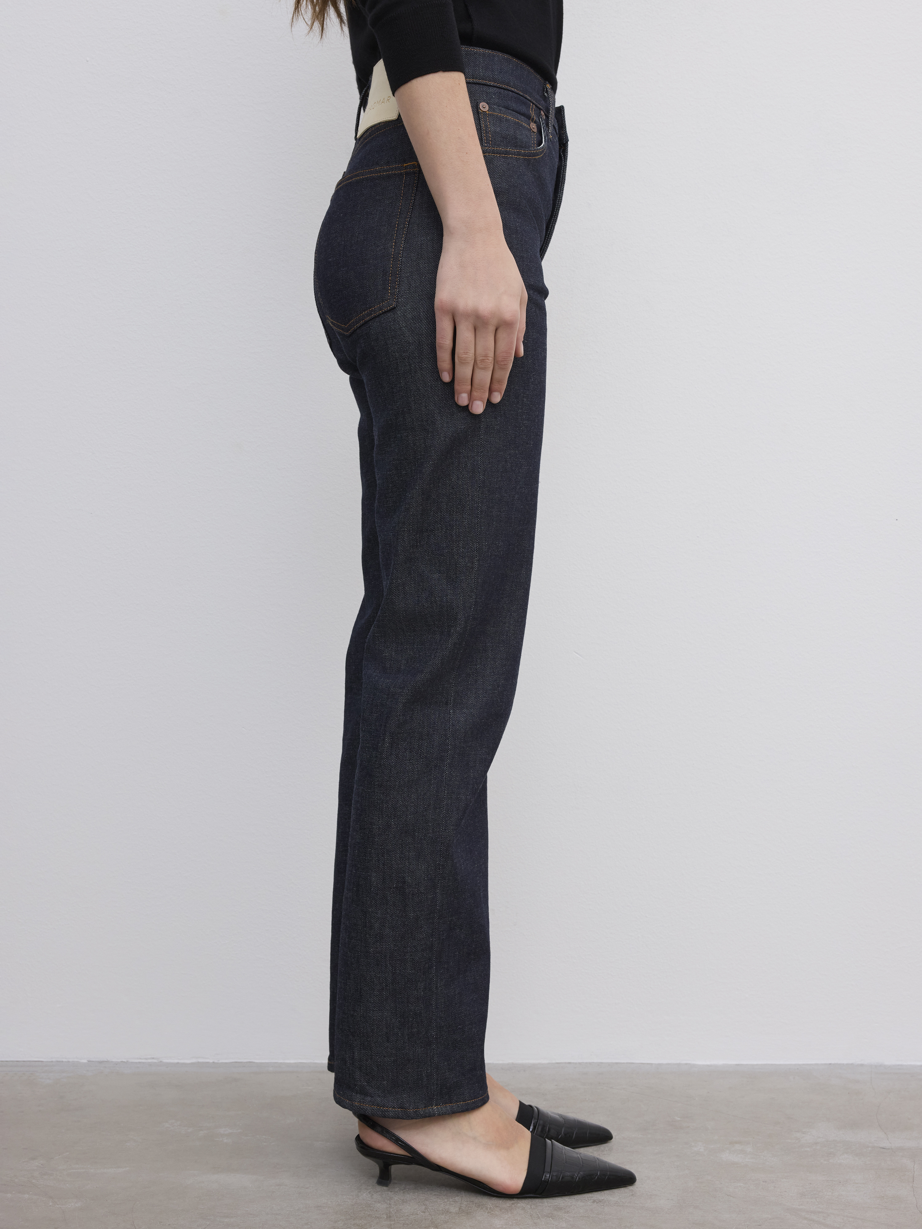 Straight leg denim - 3