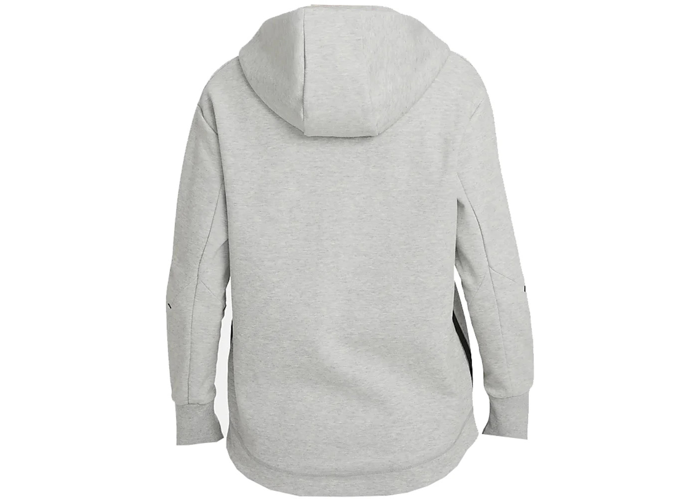 Nike Women's Tech Fleece Hoodie Dark Grey Heather/Black - 2