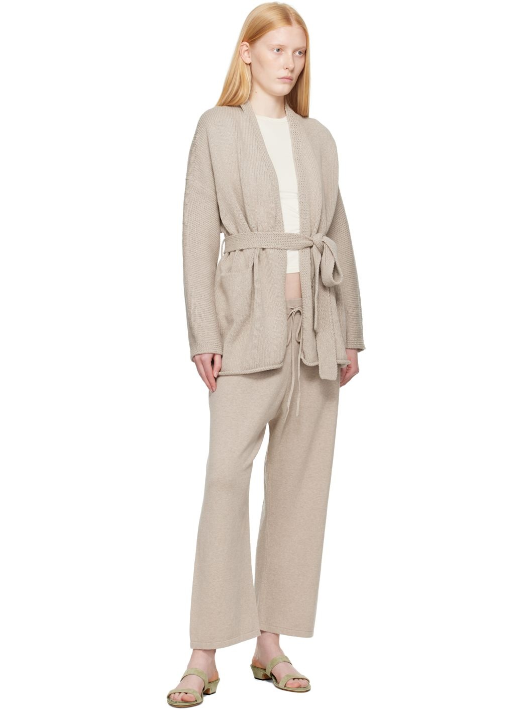 Taupe Coto Cardigan - 4
