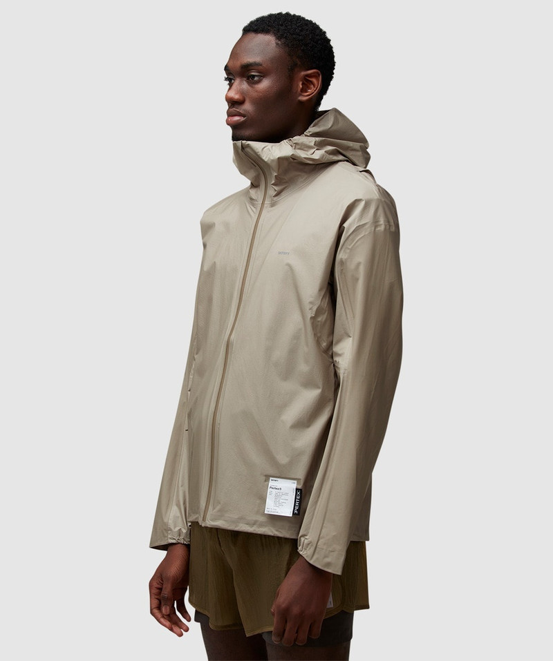 SATISFY Pertex 3L fly rain jacket outlook