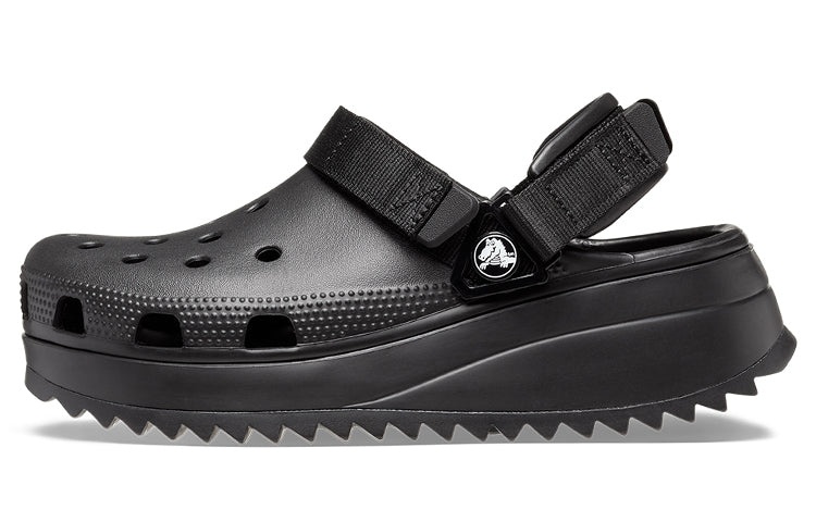 Crocs Classic Hiker Casual Sandals Unisex Black 206772-060 - 2