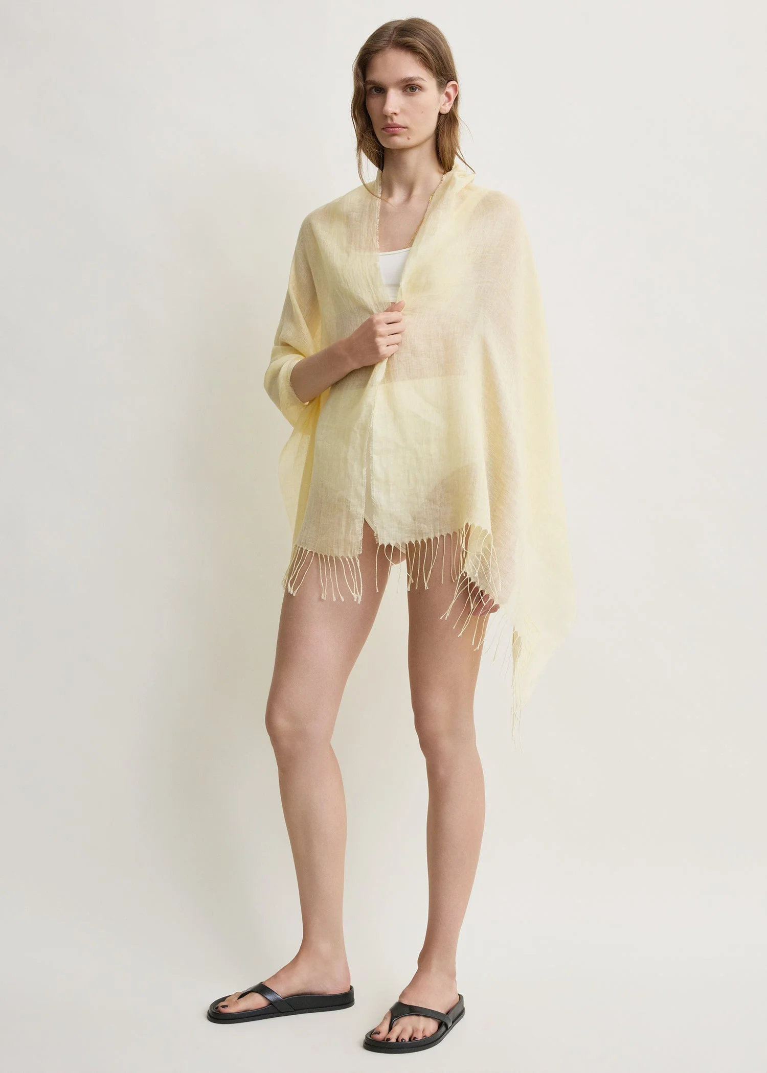 Linen sarong buttercup - 1