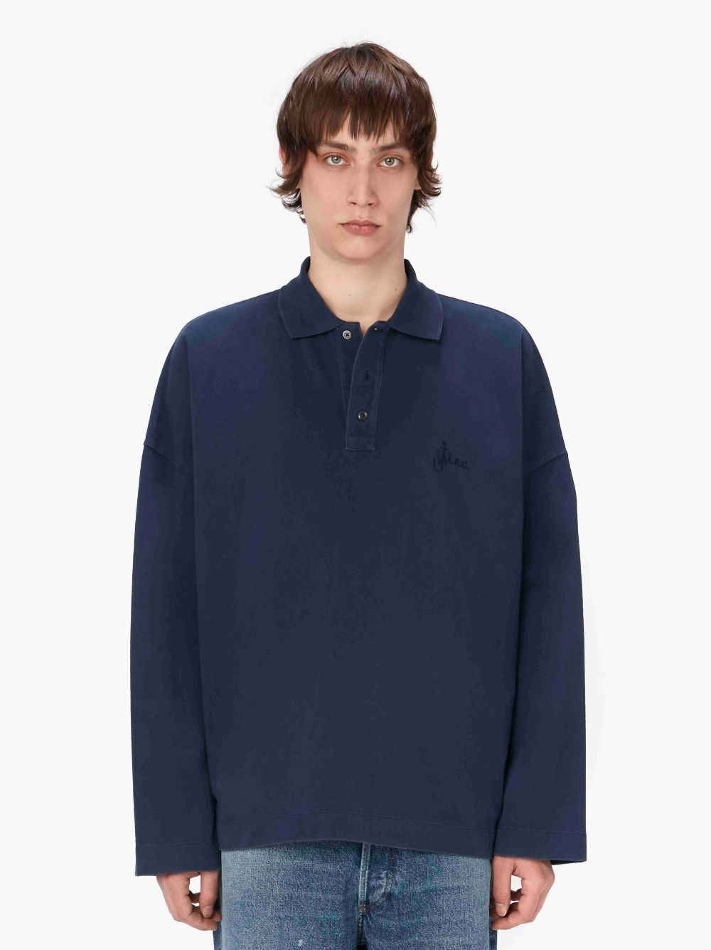A.P.C. X JW ANDERSON - POLO MURRAY - LONG SLEEVE POLO SHIRT - 2